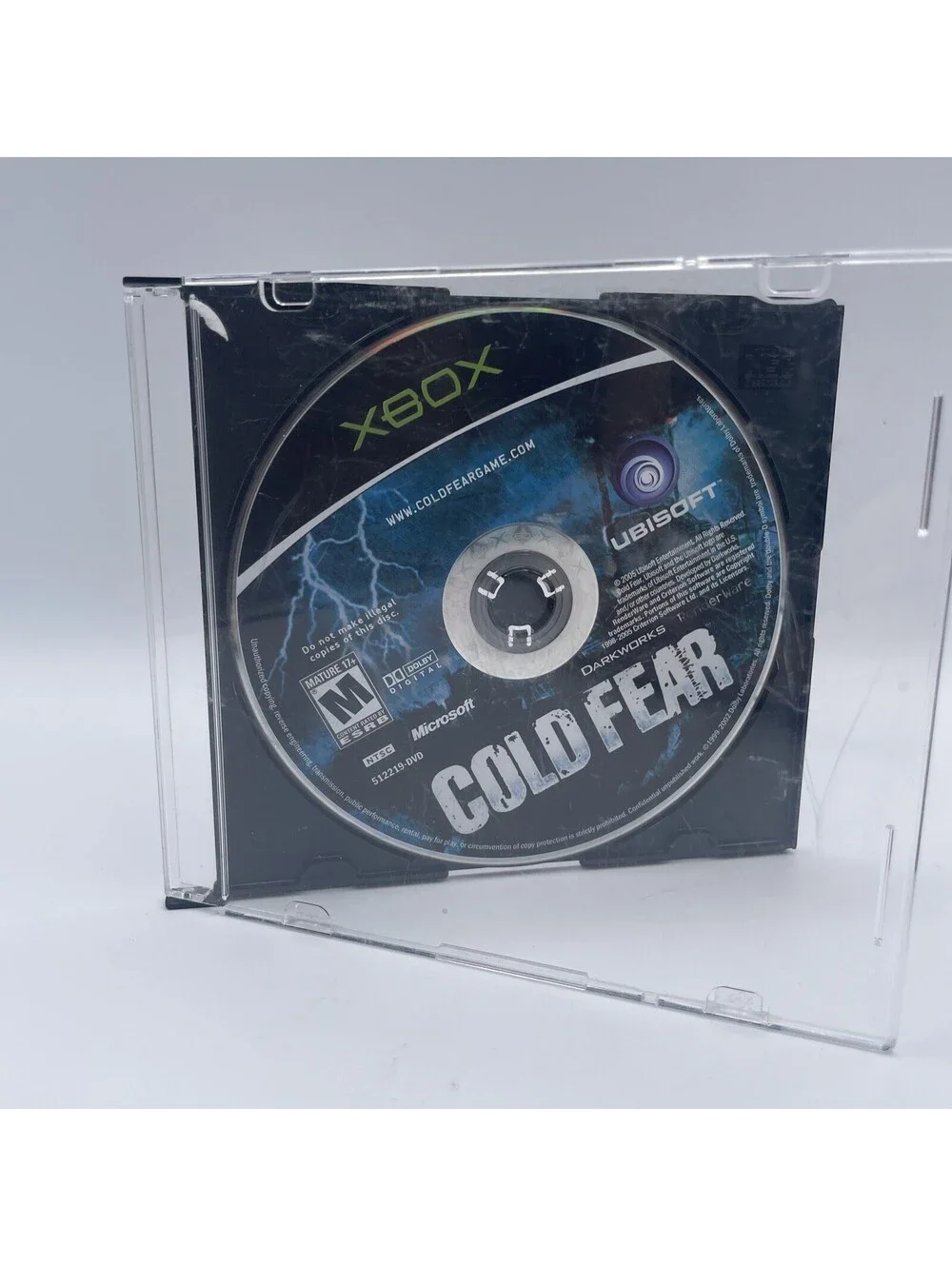 Cold Fear (Microsoft Xbox, 2005) Disc Only - Tested/Working
